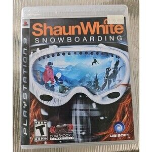 Shaun White Snowboarding (Sony PlayStation 3, 2008) PS3 Video Game